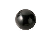threaded black ball knob